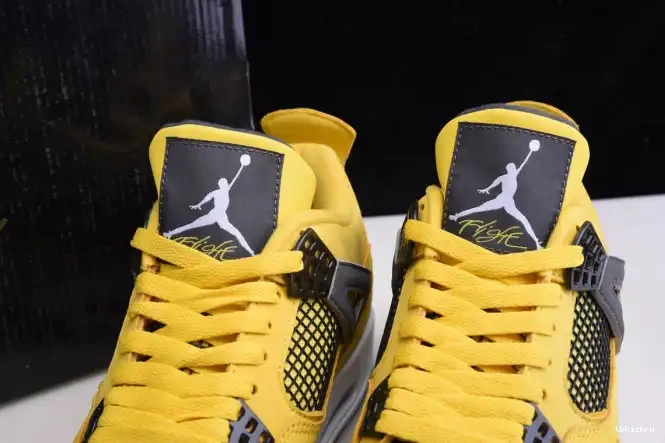 Rep TBK Lightning Air Jordan Retro 4 CT8527-700 0605